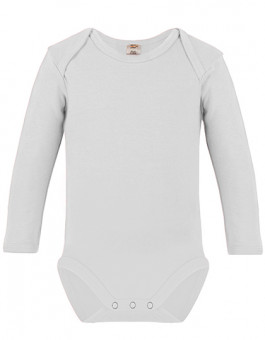 Long Sleeve Baby Bodysuit Polyester