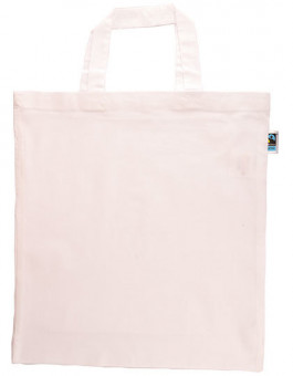 Cotton Bag, Fairtrade-Cotton, short handles