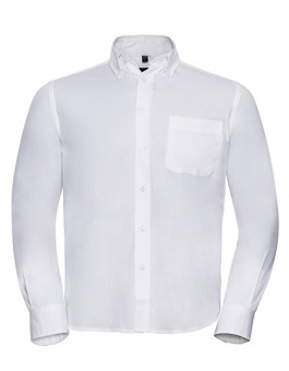 Men`s Long Sleeve Classic Twill Shirt