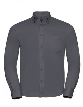 Men`s Long Sleeve Classic Twill Shirt