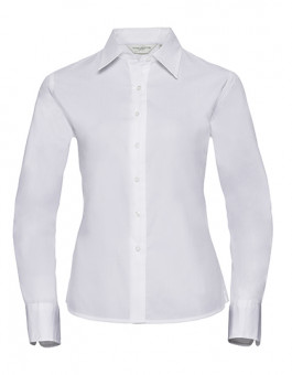 Ladies` Long Sleeve Classic Twill Shirt