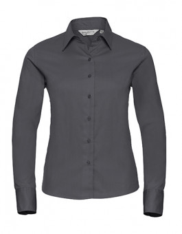 Ladies` Long Sleeve Classic Twill Shirt