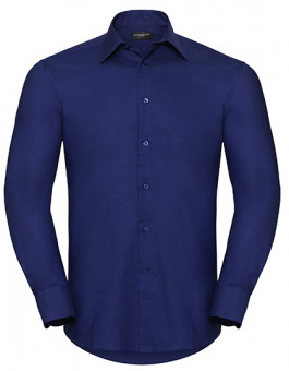 Men`s Long Sleeve Tailored Oxford Shirt
